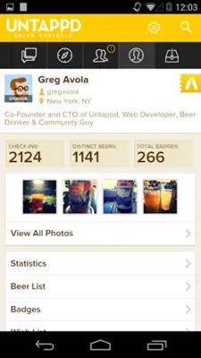 Untappd android App screenshot 6